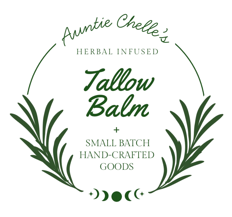 Auntie Chelle's Herbal Infused Tallow Balm — small batch hand-crafted goods